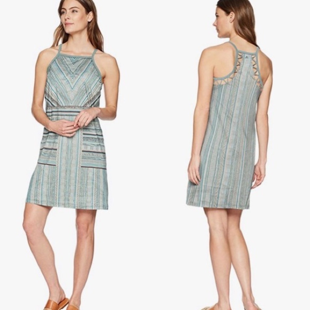 PRANA Ardor Agave Samba Dress, Size‎ XS